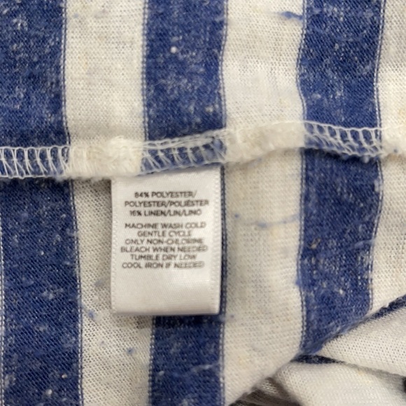 Lou & Grey Heathered Stripe Tank Maxi Dress SZ S - Picture 6 of 6